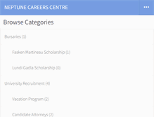 Tablet Screenshot of belldewar.erecruit.co.za