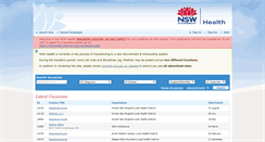 Desktop Screenshot of nswhealthtraining.erecruit.com.au