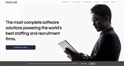 Desktop Screenshot of erecruit.com