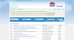 Desktop Screenshot of nswhealth.erecruit.com.au