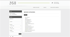 Desktop Screenshot of jse.external.erecruit.co.za