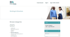 Desktop Screenshot of directaxis.internal.erecruit.co.za