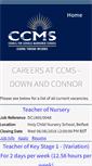 Mobile Screenshot of dc-ccms.erecruit.co.uk