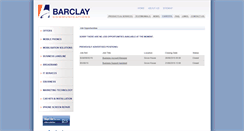 Desktop Screenshot of barclaycomms.erecruit.co.uk