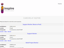Tablet Screenshot of niamh.erecruit.co.uk